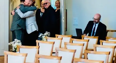 Daniel Law pianist playing at wedding