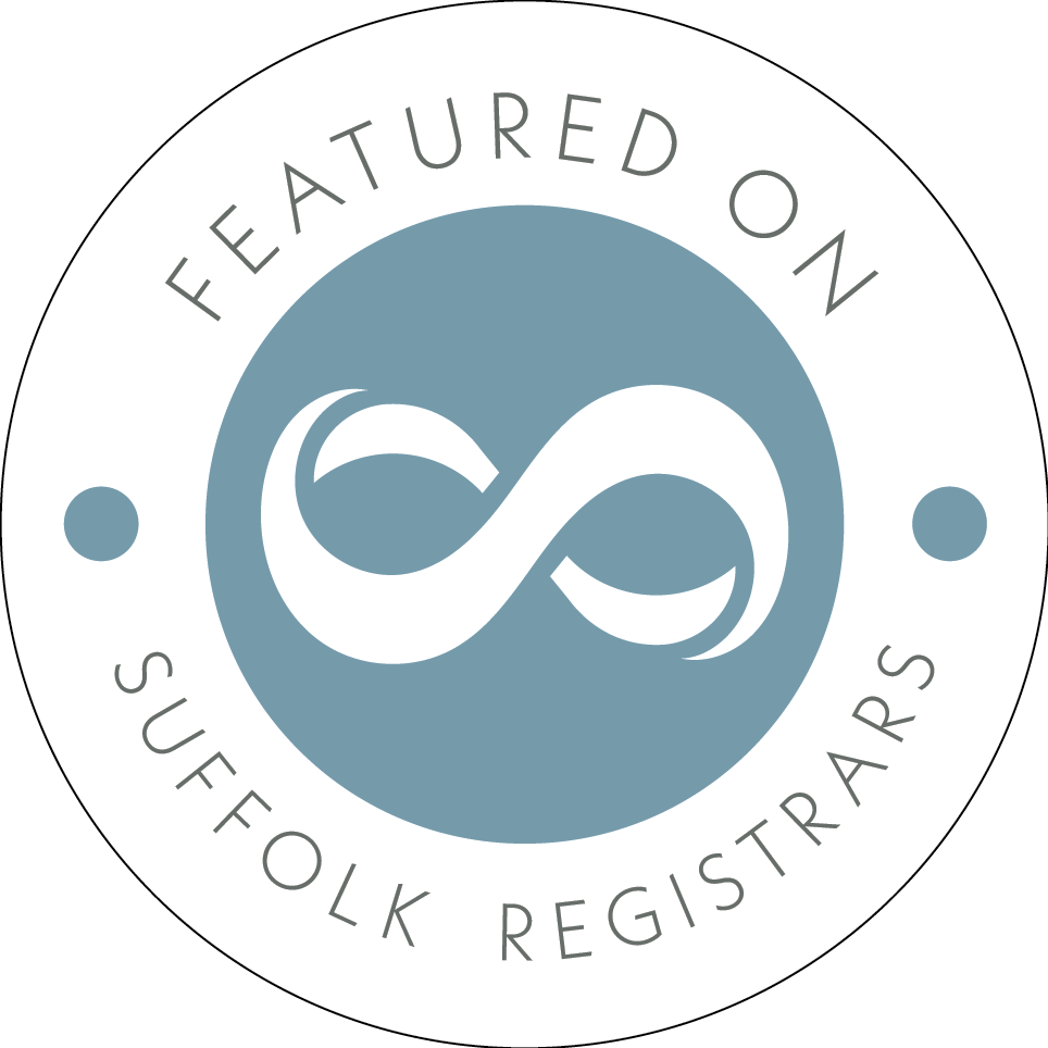 Featured on Suffolk Registration Service logo 